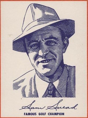 1951 Wheaties Sam Snead # Golf Card