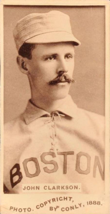1888 Conly Studio John Clarkson # Baseball Card