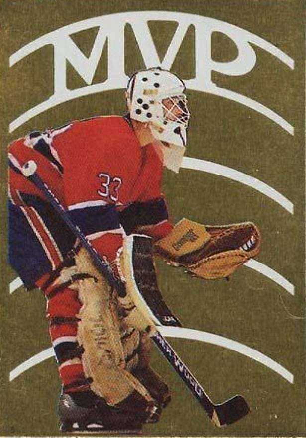 1986 O-Pee-Chee Sticker Patrick Roy #5 Hockey Card