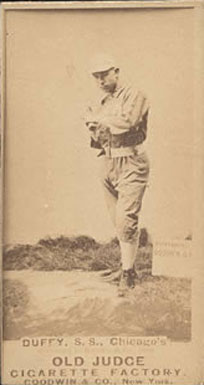 1887 Old Judge Duffy, S.S., Chicago's #135-1c Baseball Card