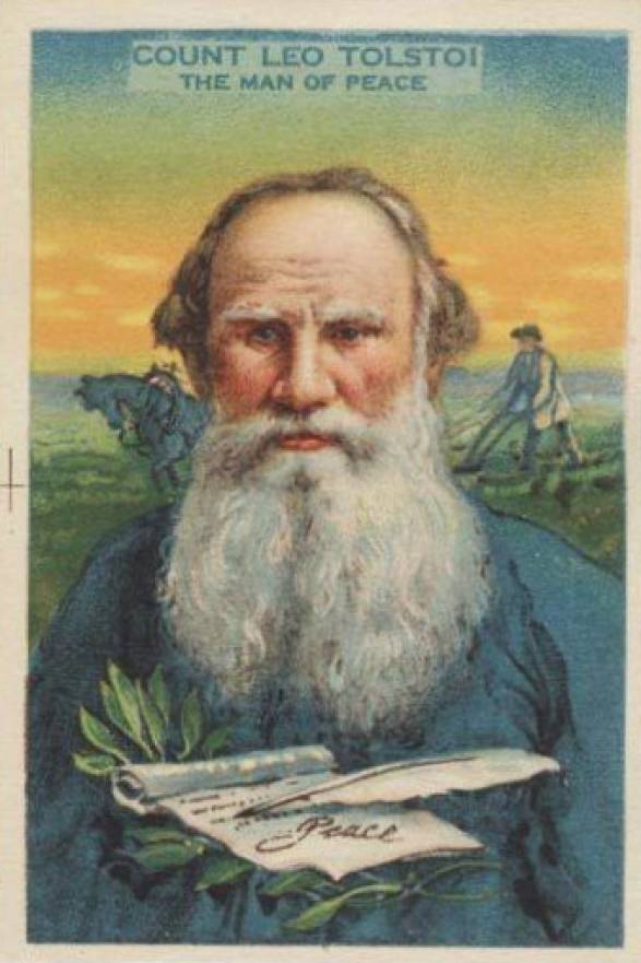 1920 D117 Famous Men Count Leo Tolstoi # Non-Sports Card