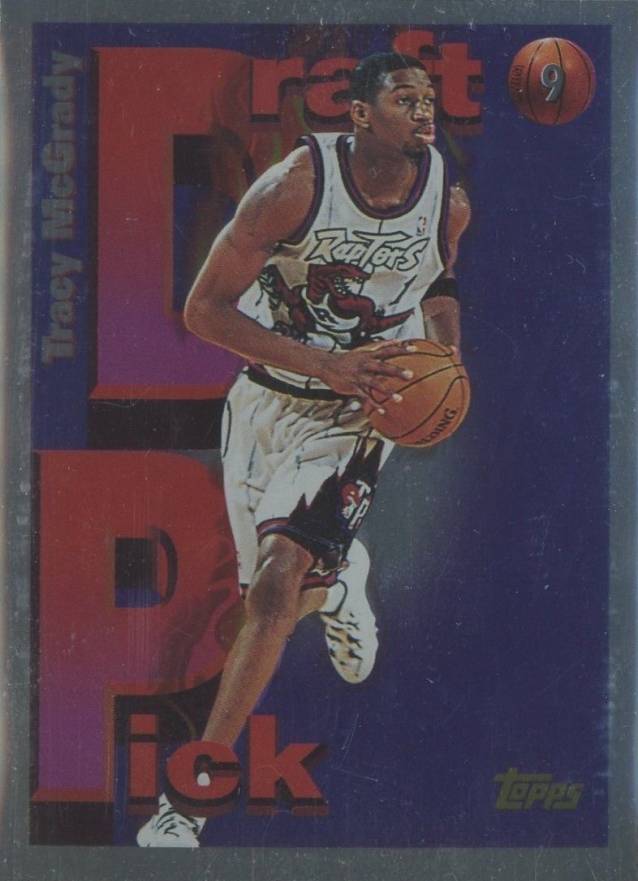 1997 Topps Draft Redemption Tracy McGrady #DP9 Basketball Card