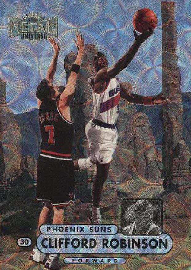 1997 Metal Universe Championship Clifford Robinson #35 Basketball Card