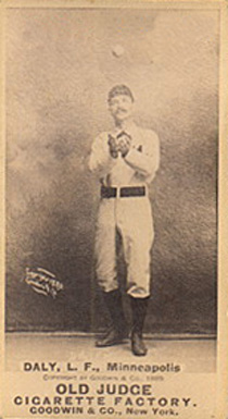 1887 Old Judge Daly, L.F., Minneapolis #115-4a Baseball Card