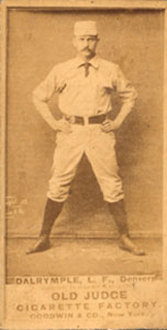 1887 Old Judge Dalrymple, L.F., Denvers #113-1c Baseball Card