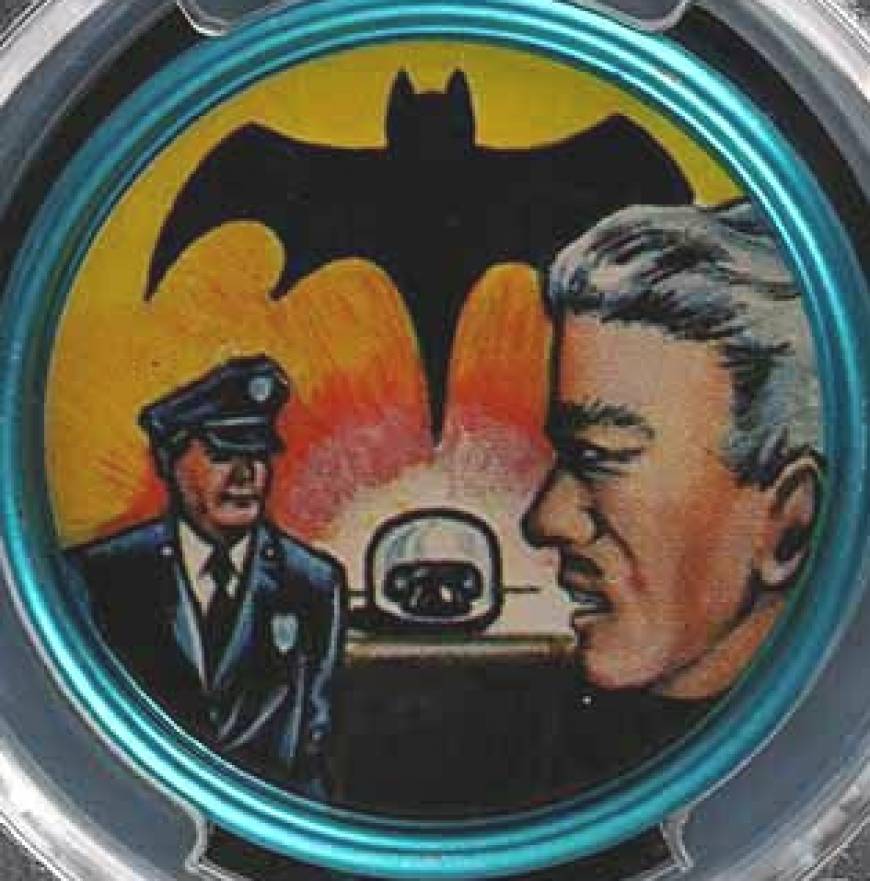1966 Batman Coins Commissioner Gordon and Chief... #17 Non-Sports Card