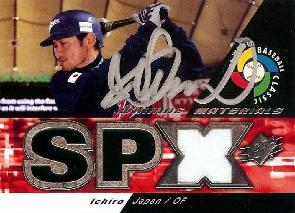 2006 SPx Winning Materials Jersey/Bat Ichiro Suzuki #WM-IS Baseball Card