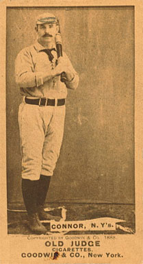 1887 Old Judge Connor, N.Y's. #88-3b Baseball Card