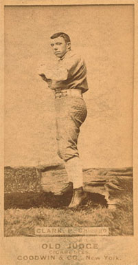 1887 Old Judge Clark, P. Chicago #77-7a Baseball Card