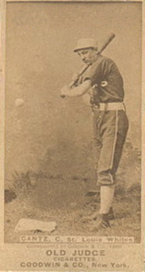1887 Old Judge Cantz, C. St. Louis Whites #64-4a Baseball Card