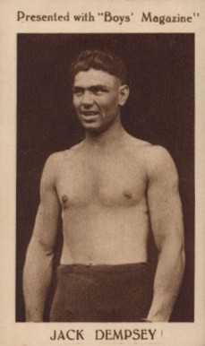 1922 Boys Magazine Boxers Jack Dempsey #4 Boxing & Other Card