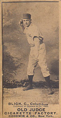 1887 Old Judge Bligh. C., Columbus #31-4a Baseball Card