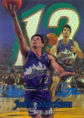 1998 Flair Showcase Legacy Collection  John Stockton #60L Basketball Card
