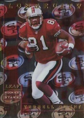1998 Leaf R & S Terrell Owens #133 Football Card