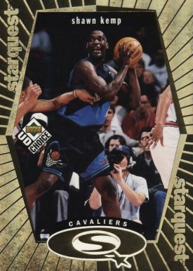 1998 Upper Deck Choice Starquest Shawn Kemp #SQ5 Basketball Card