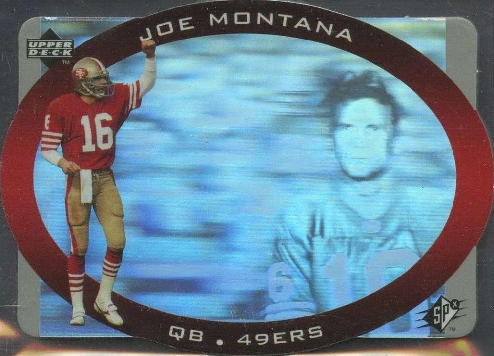 1996 SPx Joe Montana #43 Football Card