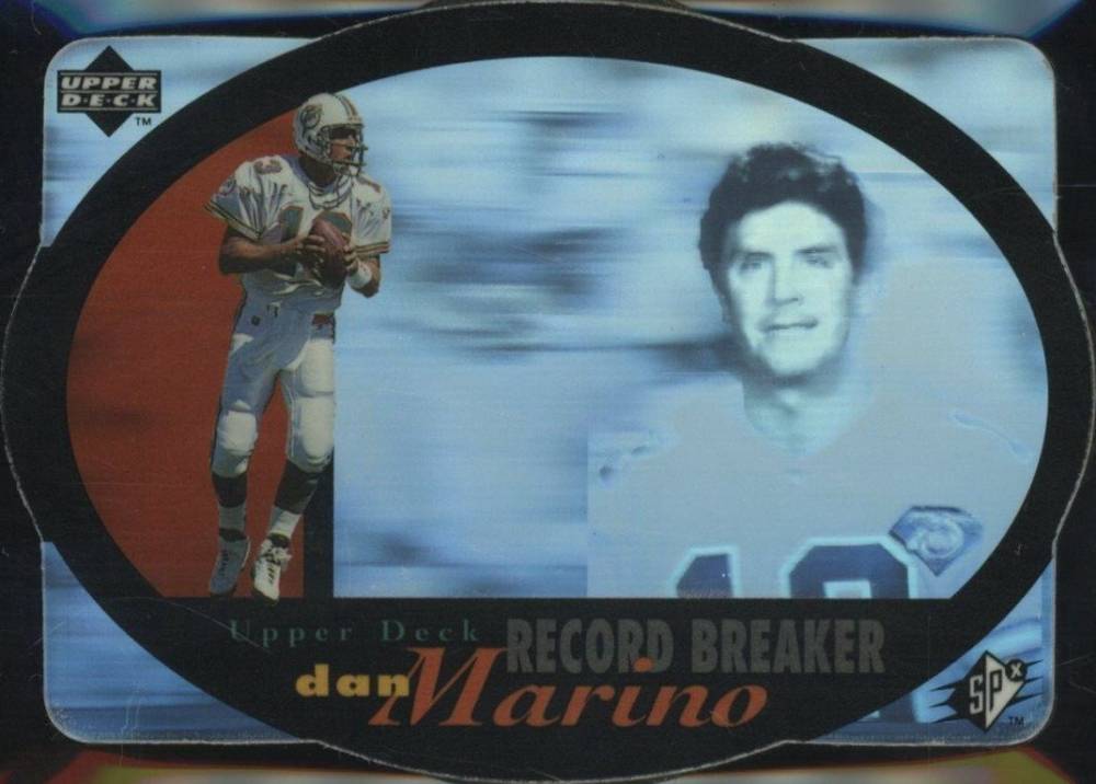 1996 SPx Dan Marino #UDT13 Football Card