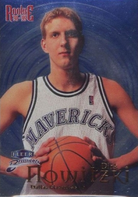 1998 Fleer Brilliants Dirk Nowitzki #109B Basketball Card