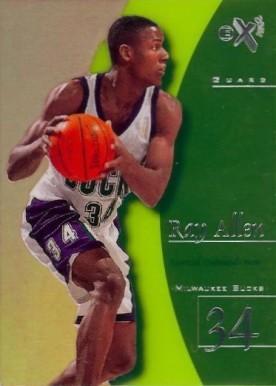 1997 Skybox E-X2001 Ray Allen #33 Basketball Card