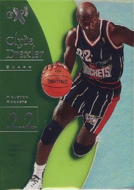 1997 Skybox E-X2001 Clyde Drexler #30 Basketball Card