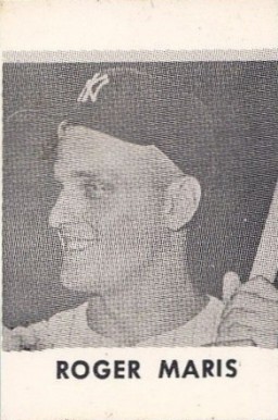 1961 Baseball Player Key Chains-Insert Roger Maris # Baseball Card