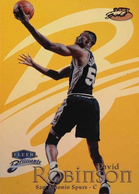 1998 Fleer Brilliants David Robinson #82 Basketball Card