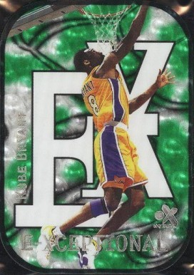 1999 Skybox E-X E-Xceptional Kobe Bryant #10 Basketball Card