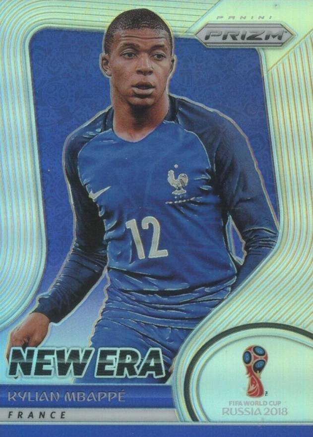 2018 Panini Prizm World Cup New Era Kylian Mbappe #NE-9 Soccer Card