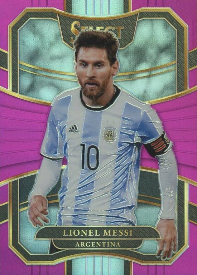 2017 Panini Select Lionel Messi #76 Soccer Card