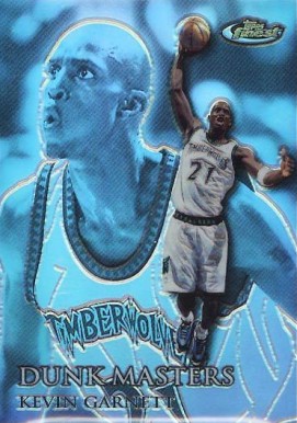 1999 Finest Dunk Masters Kevin Garnett #DM11 Basketball Card
