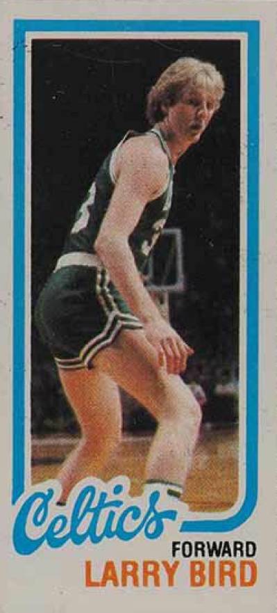 1980 Topps Singles Larry Bird # Basketball Card