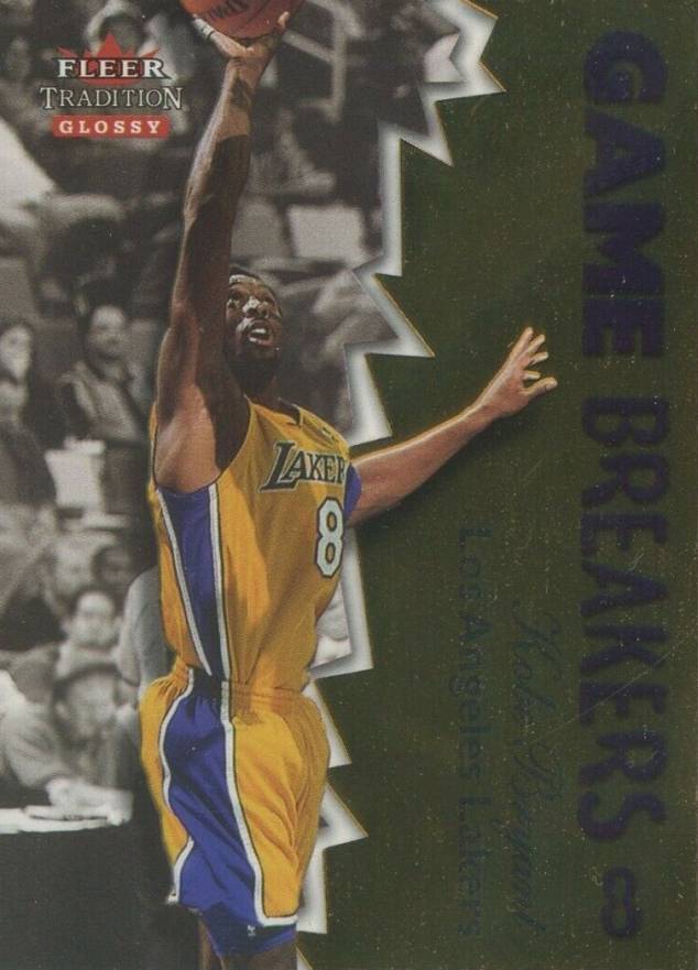 2000 Fleer Glossy Game Breakers Kobe Bryant #6GB Basketball Card