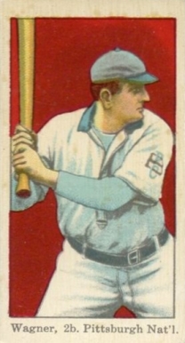 1915 American Caramel Wagner, 2b. Pittsburgh Nat'l # Baseball Card