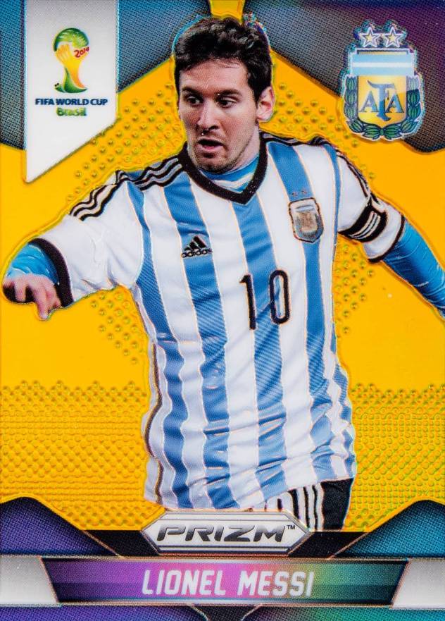 2014 Panini Prizm World Cup Lionel Messi #12 Soccer Card