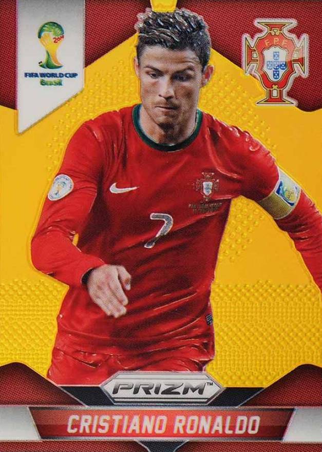 2014 Panini Prizm World Cup Cristiano Ronaldo #161 Soccer Card