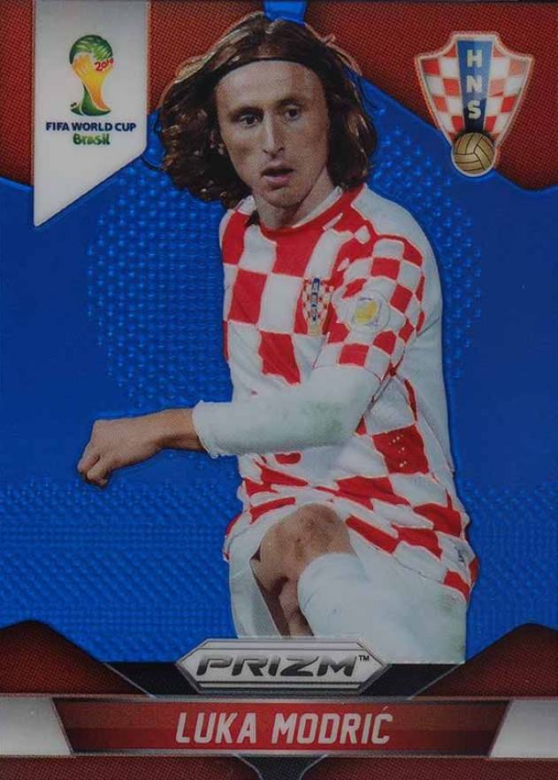 2014 Panini Prizm World Cup Luka Modric #118 Soccer Card