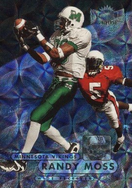 1998 Metal Universe Randy Moss #190 Football Card