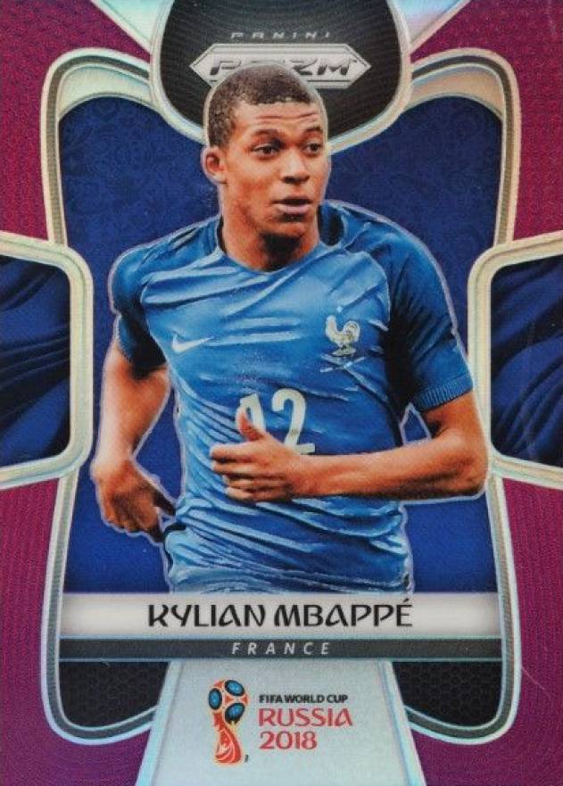 2018 Panini Prizm World Cup Kylian Mbappe #80 Boxing & Other Card