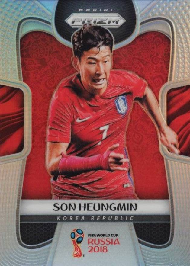 2018 Panini Prizm World Cup Heung-Min Son #187 Soccer Card