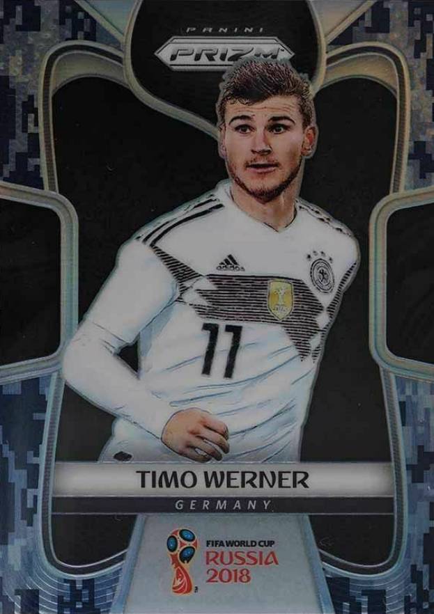 2018 Panini Prizm World Cup Timo Werner #98 Soccer Card