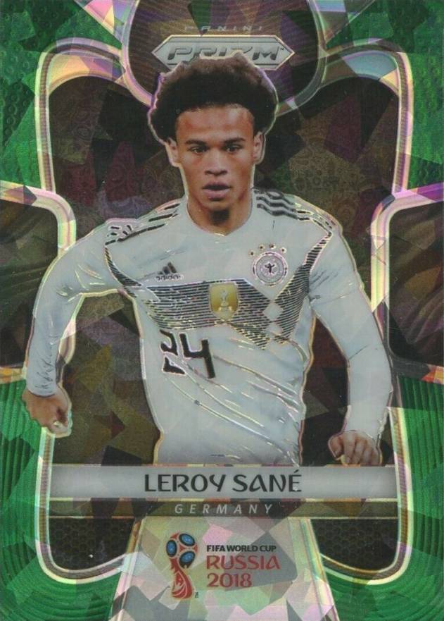 2018 Panini Prizm World Cup Leroy Sane #93 Soccer Card
