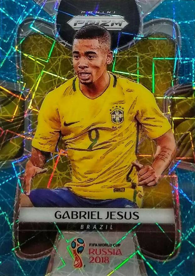 2018 Panini Prizm World Cup Gabriel Jesus #32 Soccer Card