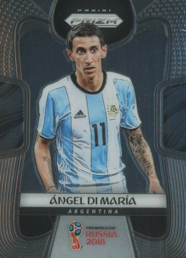 2018 Panini Prizm World Cup Angel DI Maria #2 Soccer Card