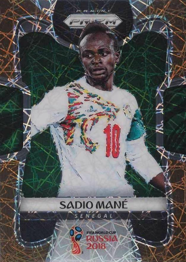 2018 Panini Prizm World Cup Sadio Mane #282 Soccer Card