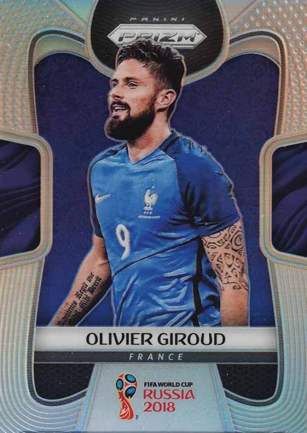 2018 Panini Prizm World Cup Olivier Giroud #83 Soccer Card