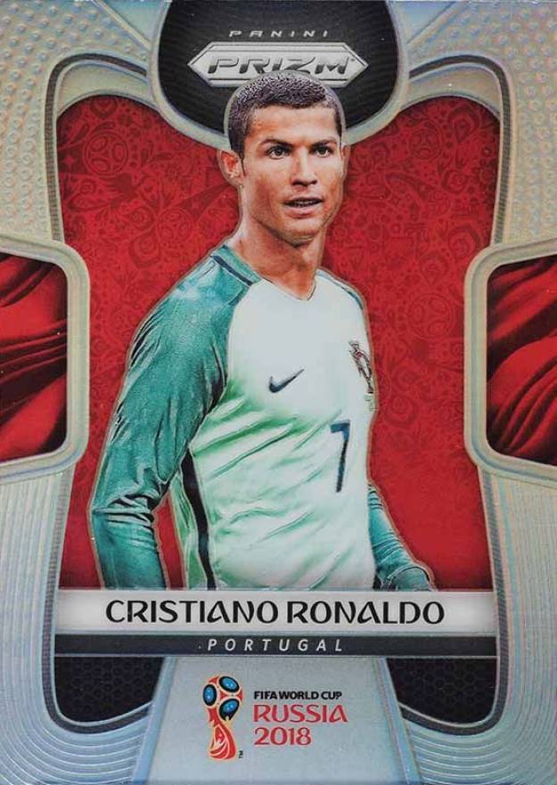 2018 Panini Prizm World Cup Cristiano Ronaldo #154 Soccer Card
