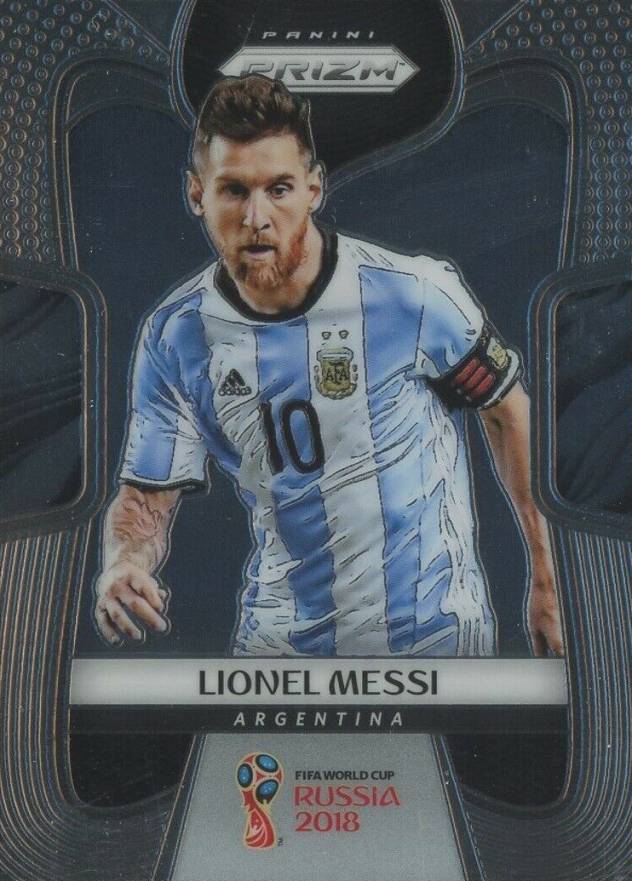 2018 Panini Prizm World Cup Lionel Messi #1 Soccer Card