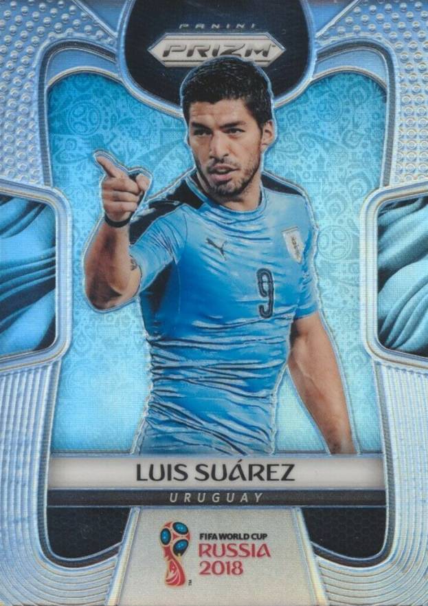 2018 Panini Prizm World Cup Luis Suarez #214 Soccer Card