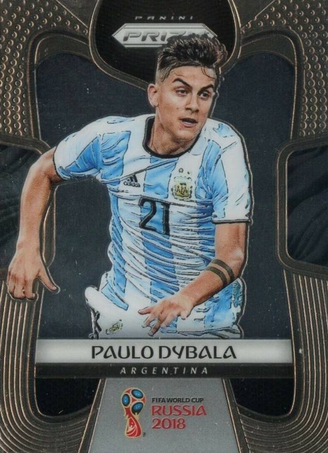 2018 Panini Prizm World Cup Paulo Dybala #10 Soccer Card