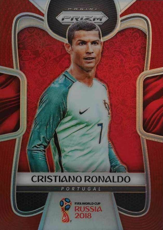 2018 Panini Prizm World Cup Cristiano Ronaldo #154 Soccer Card